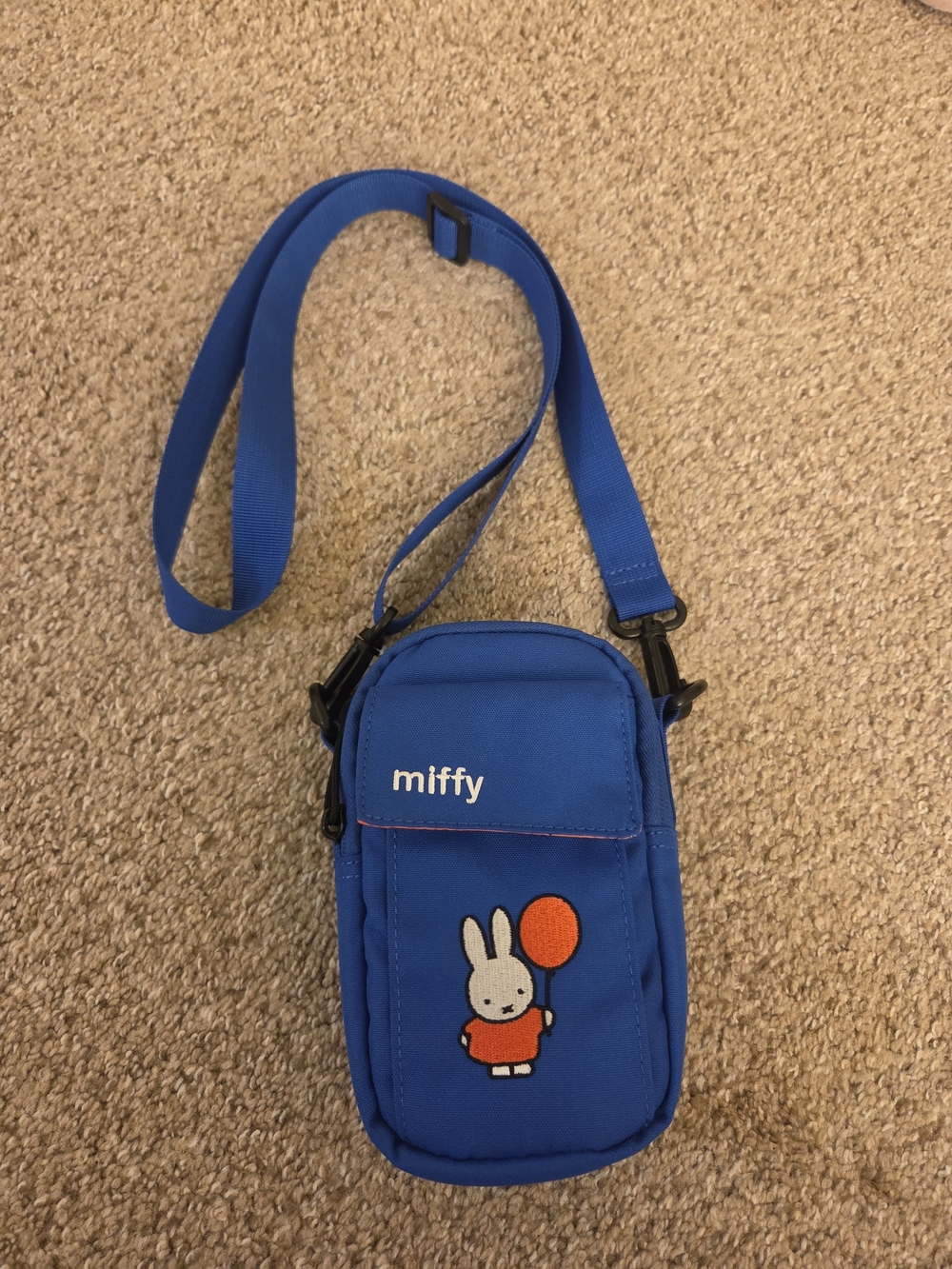 Miffy Retrospekt Blue Crossbody Bag - Picture 3 of 5